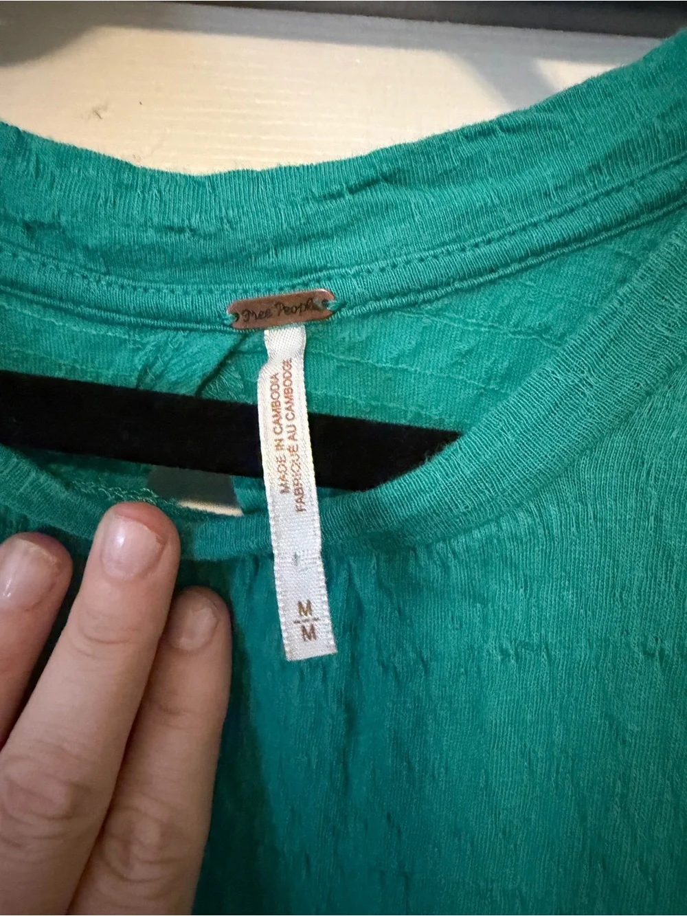 Free People Right On Time Tiered Tunic Tank - Green (medium)
